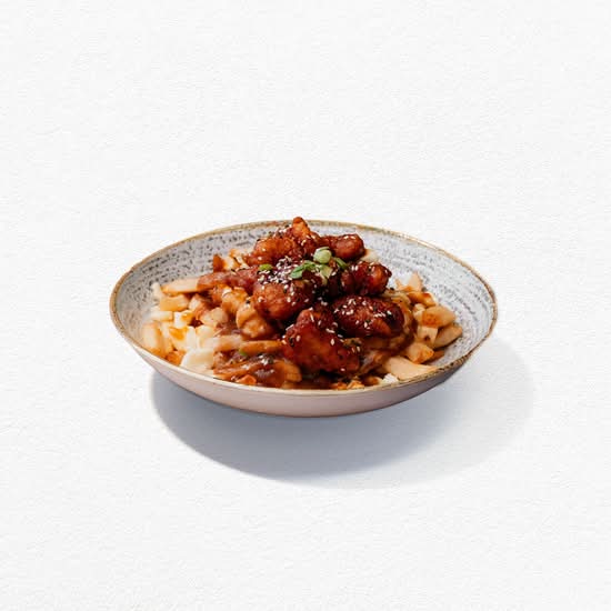Poutine poulet Tao / Tao Ooutine