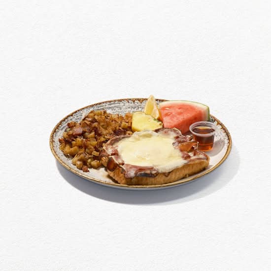 Croque Pain Doré / French Toast Croque