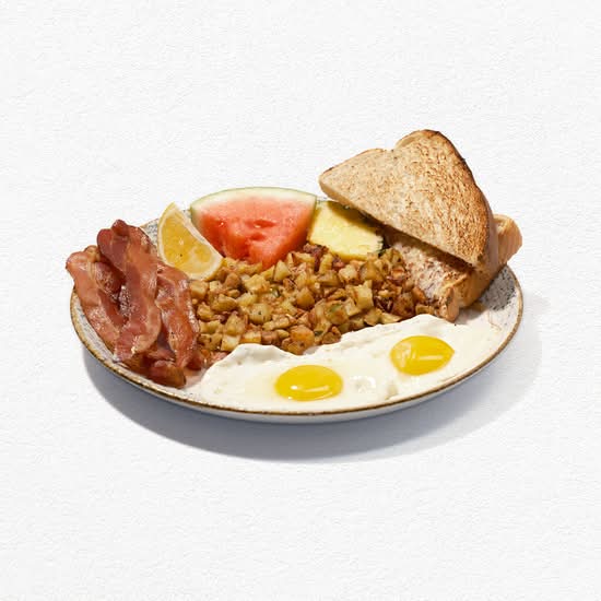 2 oeufs bacon / 2 Eggs Bacon