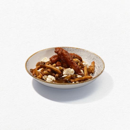 Poutine au poulet frit / Fried chicken poutine