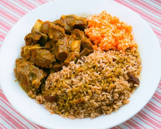 Curry Goat Dinner