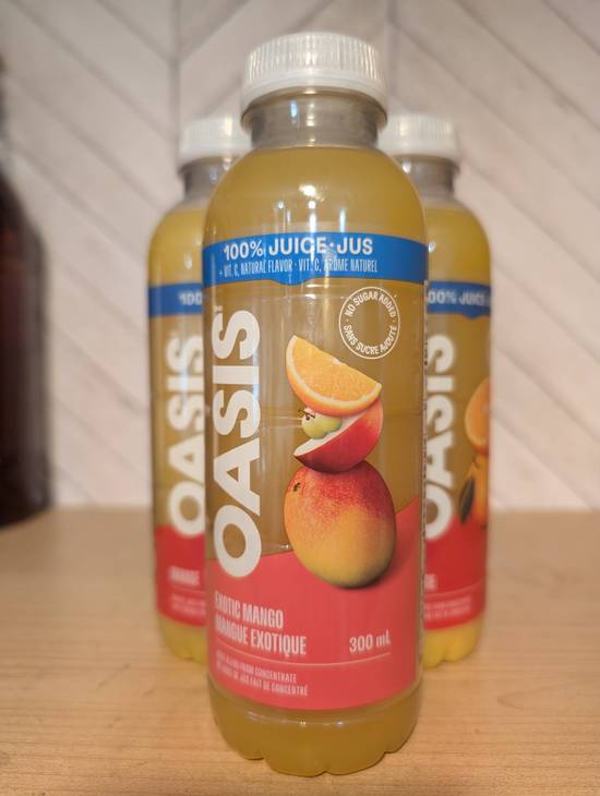 Oasis jus de mangue exotique/ Exotic mango juice