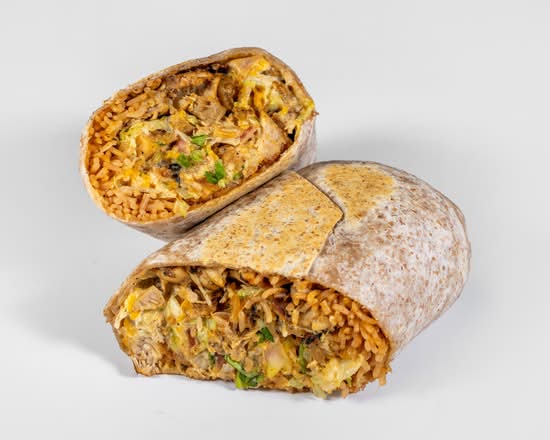 Pollo (Grilled Chicken ) Burrito ( 12 inch Tortilla)