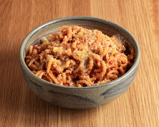 Gramigna Al Ragù Bolognese (Gramigna with Bolognese Sauce)