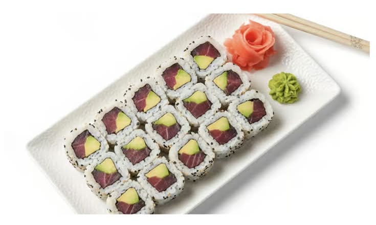 Avocado with Tuna Roll