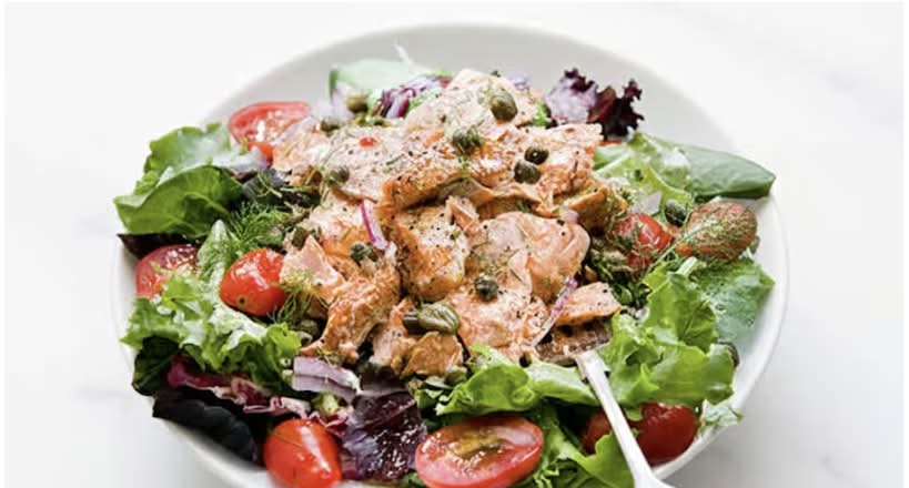 Spicy Salmon Salad