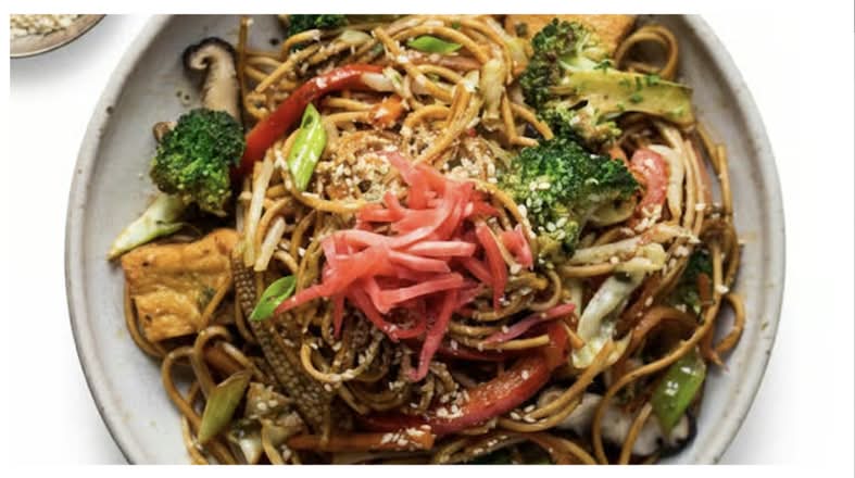 Vegetable Yakisoba