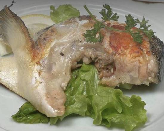 BBQ Salmon Kama