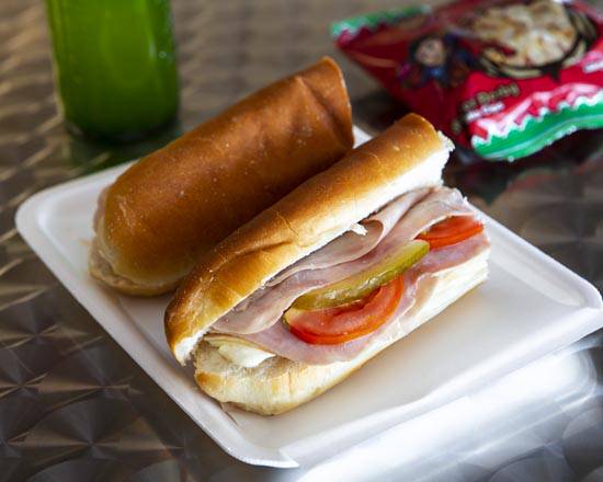10" panini au jambon et fromage / 10" Ham and Cheese Panini