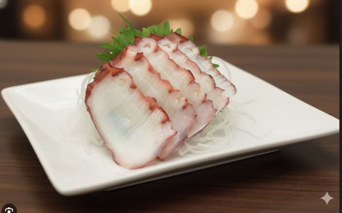 Octopus (Tako) Sashimi