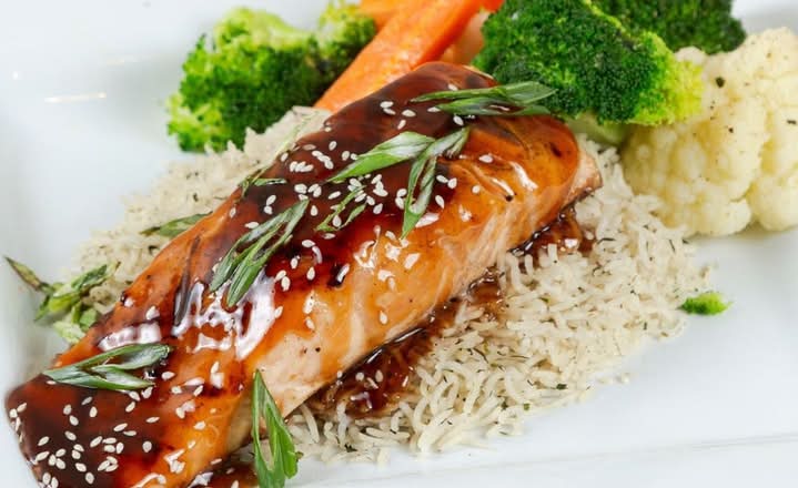 Teriyaki Grilled Salmon