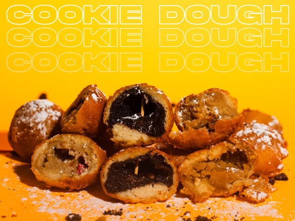 Deep Fried Cookie Dough Monster