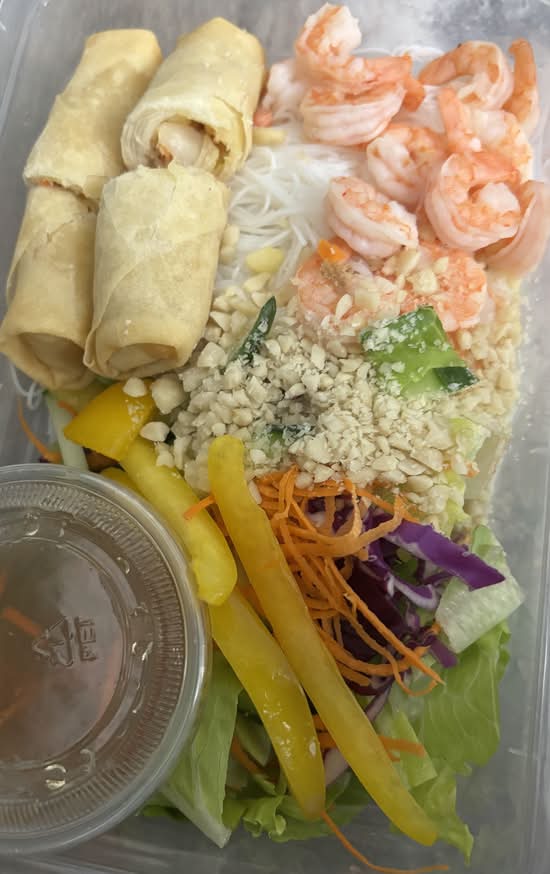 Hanoi Vermicelli Shrimp (contains peanuts)