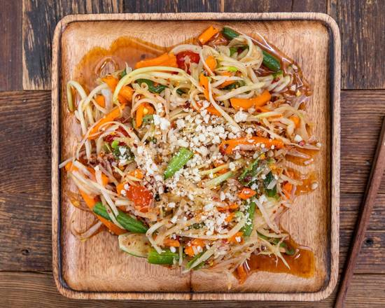Spicy Green Papaya