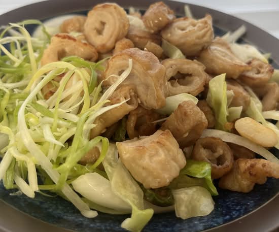 Stir fried pork intestine(막창볶음)