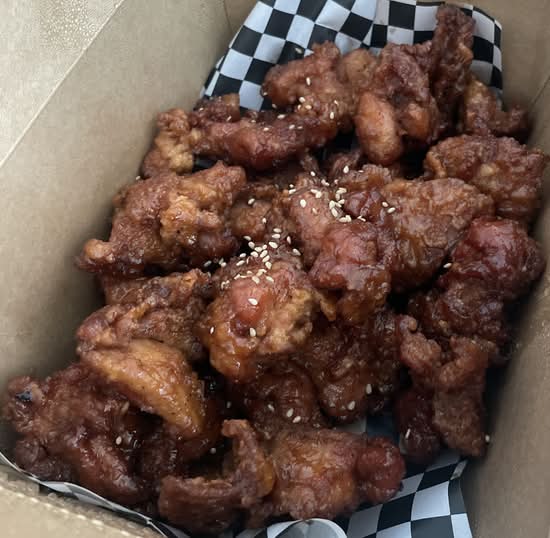 Honey garlic chicken(허니갈릭 치킨)