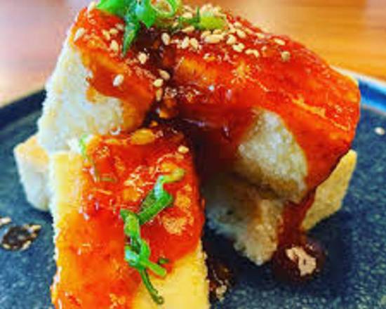 Spicy Agedashi Tofu