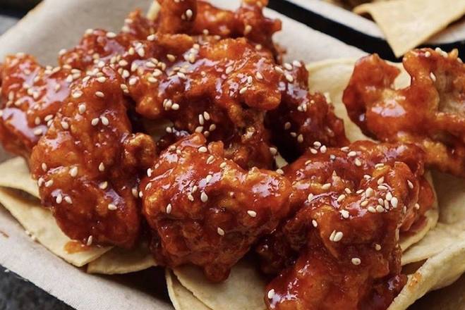 Korean fried chicken (sweet & spicy)