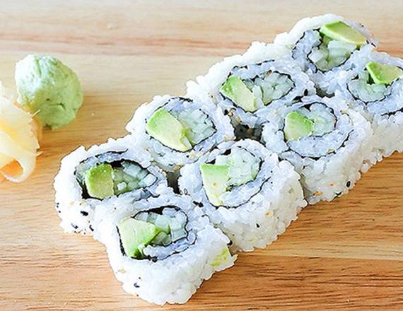 Avocado and Cucumber Roll