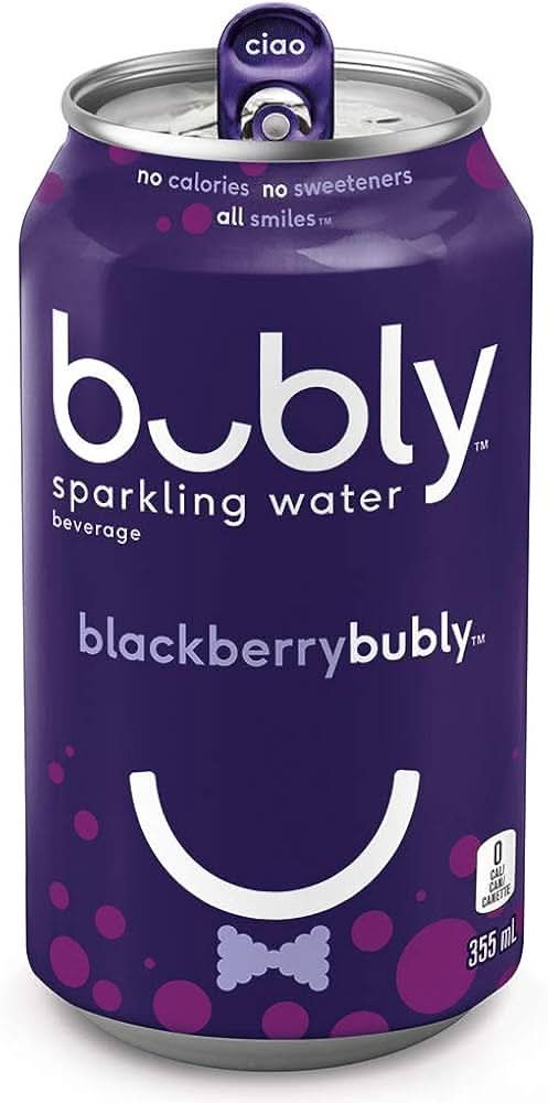 Bubly blackberry 355ml
