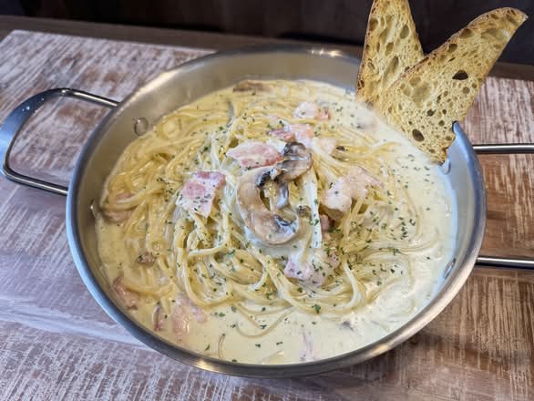 Basil Cream Pasta (Only Noodles)｜바질 크림 파스타