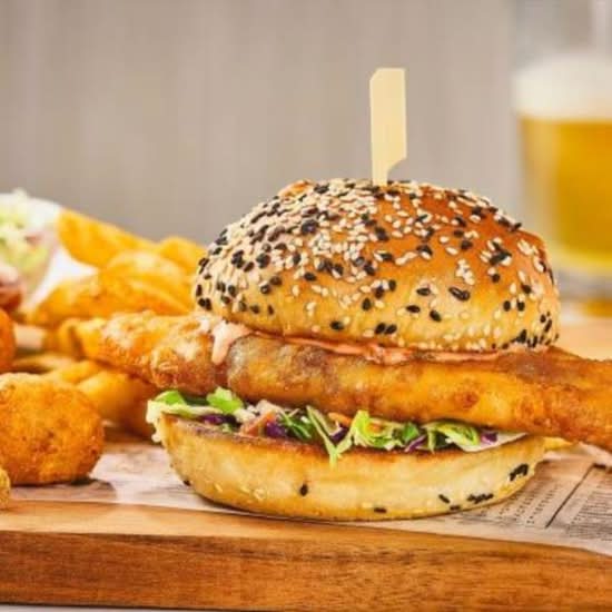 New! Crispy Fish Sandwich