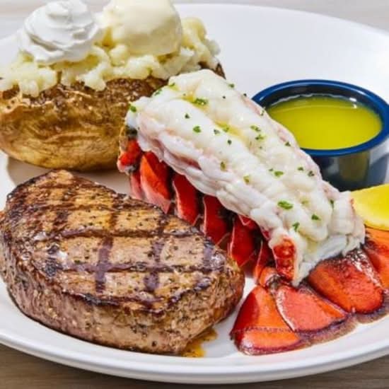 Surf & Turf Maritime Lobster Tail & 7 oz. Sirloin