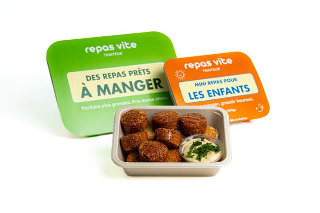 Falafel Au Four Avec Sauce