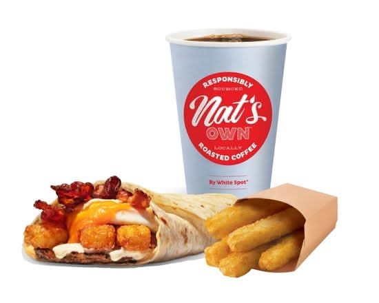 Breakfast Wrap Combo