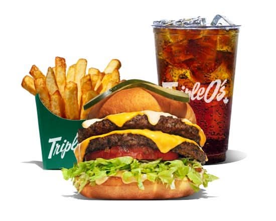 Double Double Burger Combo
