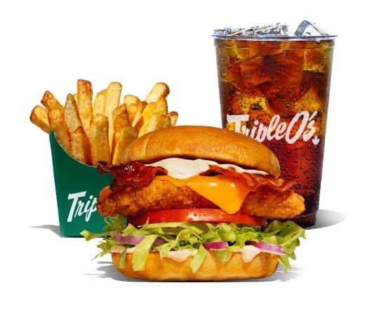 Crispy Chicken Club Combo