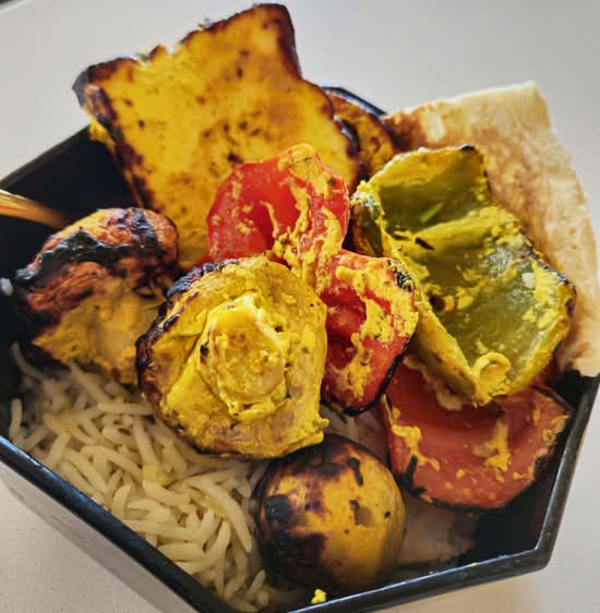Tandoori Vegetable Platter