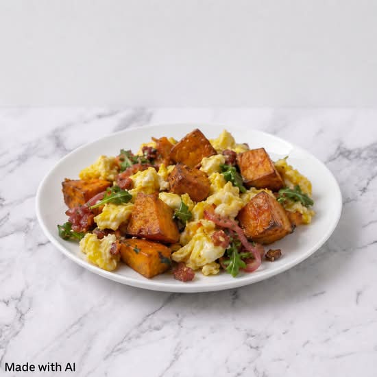 Roasted Sweet Potato Hash