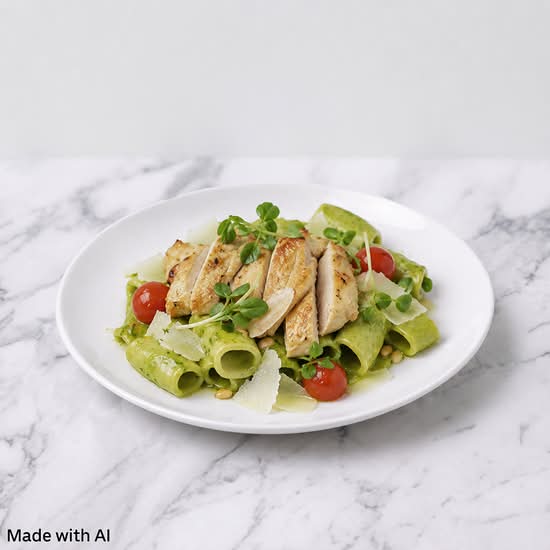 Pesto Grilled Chicken Pasta