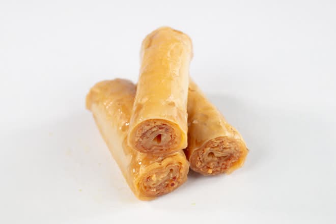 No Sugar Almond Finger Baklawa (1/4 Kg)