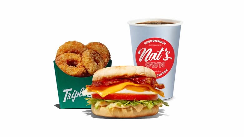 Egg BLT English Muffin Combo