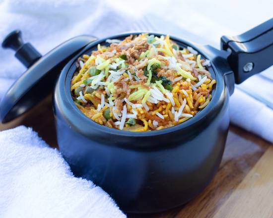 Steamed Chicken Biryani