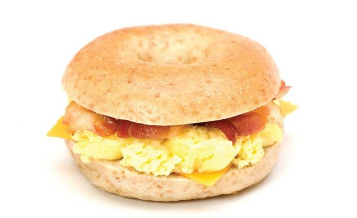 Egg, BACON & Cheese Bagel