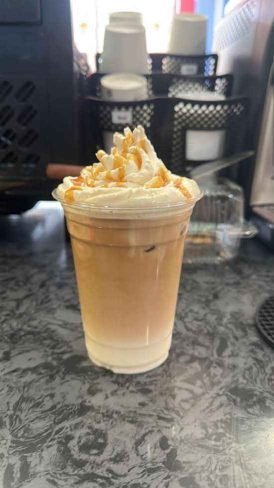 Caramel Iced Latte