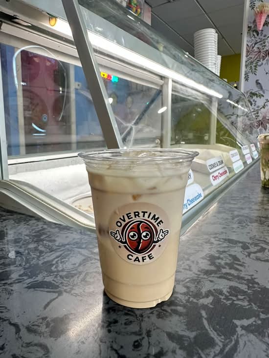 Iced Vanilla Latte