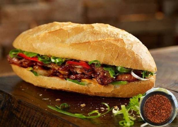 Grilled Pork Banh Mi (Banh Mi Thit Heo Nuong)
