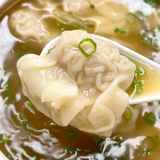 Wonton Soup (pork & prawn)