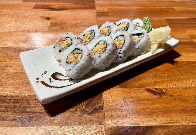Spicy BBQ Salmon Roll