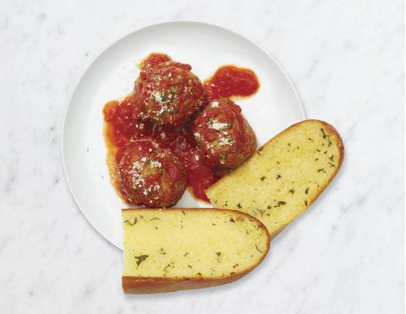 Meatballs  & Garlic Bread