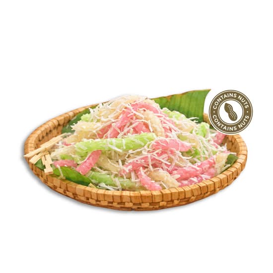 22. Cassava "Silkworm" Cake / Bánh Tằm Bì
