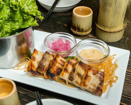 Pork Belly Lettuce Wraps
