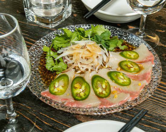 Jalapeno Hamachi Carpaccio