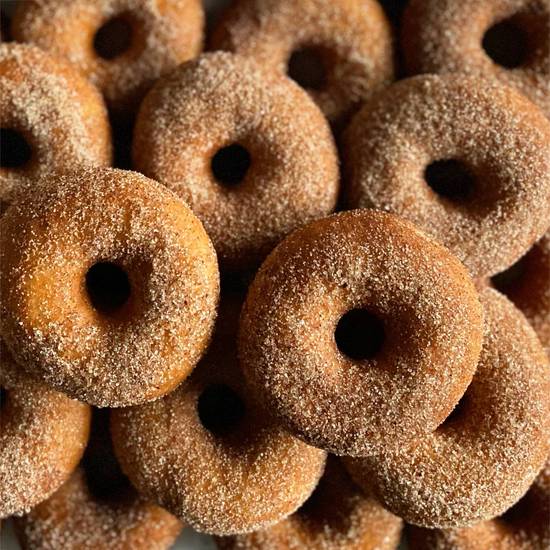 6 Cinnamon Sugar Donuts