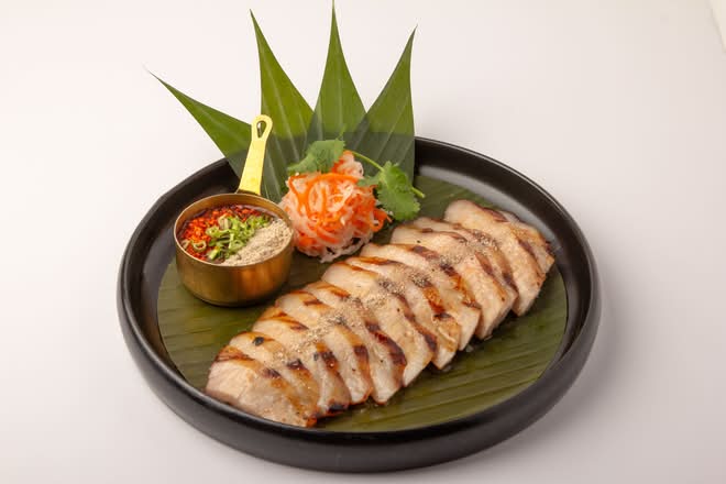 Grilled Pork Jowl