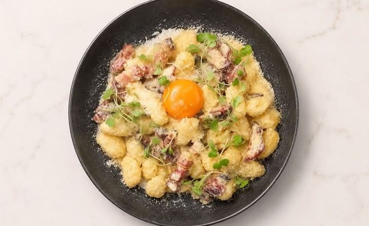 Gnocchi Breakfast Carbonara